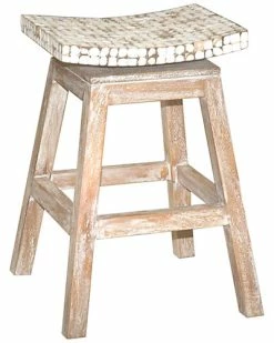 East At Main Cordova Counter Stool With Coconut Top Home