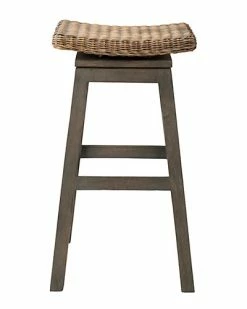 East At Main Danvers Rattan Barstool Home -East at Main Sales Store 3050043999 RLLD 4