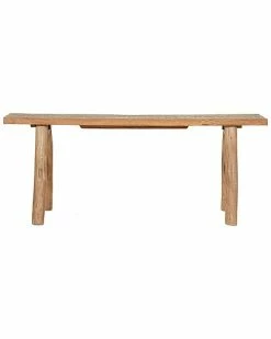 East At Main Elaine Acacia Rustic Skinny Bench Home -East at Main Sales Store 3050092295 RLLD 3