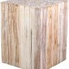 East At Main Alma Teak Accent Table Home