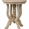 East At Main Barron Rubberwood Accent Table Home