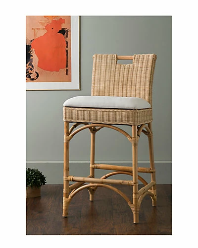 East At Main Barton Rattan Counterstool Home 2 East At Main Barton Rattan Counterstool Home - Image 2