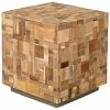 East At Main Jane Recycled Teak End Table Home