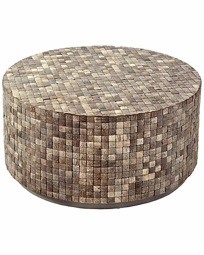East At Main Jordan Coconut Shell Cocktail Table Home 1 East At Main Jordan Coconut Shell Cocktail Table Home
