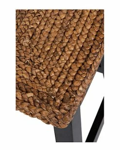 East At Main Joyce Teak/Hyacinth Counterstool Home -East at Main Sales Store 3050136879 RLLD 4