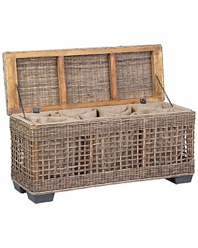 East At Main Kalila Rattan Bench Home 2 East At Main Kalila Rattan Bench Home - Image 2