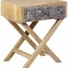 East At Main Lauren Acacia Side Table Home