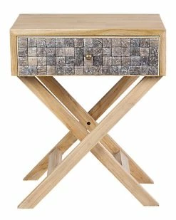 East At Main Lauren Acacia Side Table Home -East at Main Sales Store 3050136897 RLLD 3