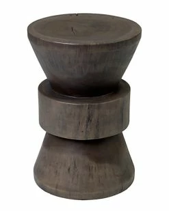 East At Main Lovia Acacia Accent Table Home