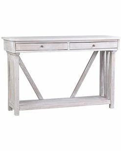 East At Main Luka Mango Wood Console Table Home