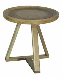 East At Main Matilda Teak Side Table Home