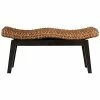 East At Main Myra Teak/Hyacinth Bench Home