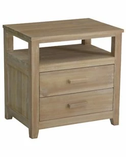 East At Main Nebula Mango Wood Bedside Table Home