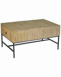East At Main Nereida Teak Coffee Table Home