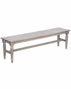 East At Main Patricia Mindi Wood Dining Bench Home