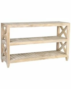 East At Main Raine Mindi Wood Console Table Home