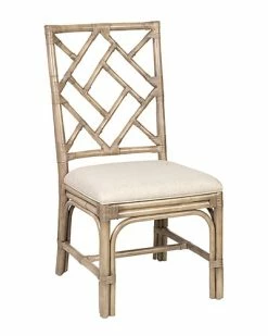 East At Main Set Of 2 Riana Rattan Dining Chair Home