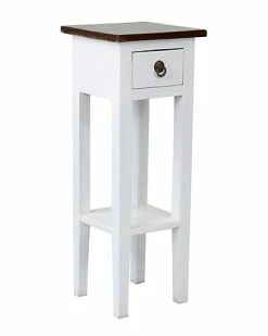East At Main Rico Mahogany Accent Table Home
