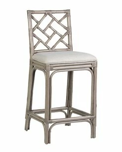 East At Main Stacie Rattan Barstool Home