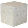 East At Main Thandi Capiz Cube Accent Table Home