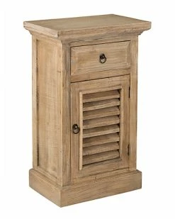 East At Main Tremont Rubberwood Accent Table Home