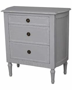 East At Main Cassidy 3 Drawer Chest Nightstand Home