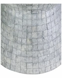 East At Main Rossum Capiz Accent Table Home -East at Main Sales Store 3050222987 RLLD 3