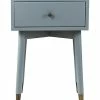 East At Main Weeks Grey Acacia Wood Square Accent Table Home