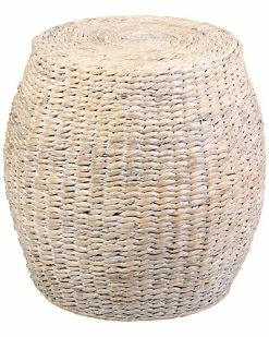 East At Main Annie Rattan Side Table Home