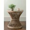 East At Main Shively Round Rattan Accent Table Home