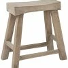 East At Main Bennett Rubberwood Stool Home