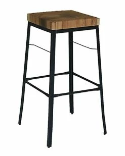 East At Main Abel Iron Barstool Home