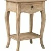 East At Main Bishop Rubberwood Accent Table Home