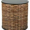 East At Main Concord Rattan Accent Table Home