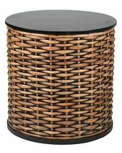 East At Main Concord Rattan Accent Table Home