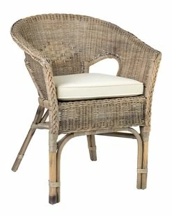 East At Main Collins Rattan Accent Chair Home