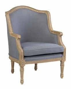 East At Main Amiel Mahogany Arm Chair Home