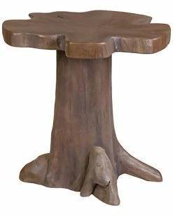 East At Main Grafton Teak Accent Table Home