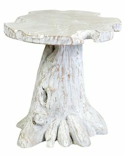 East At Main Grafton Teak Accent Table Home