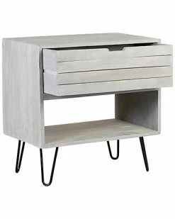 East At Main Ocilla Mindi Wood Accent Table Home