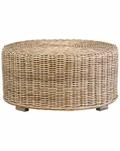 East At Main Langdon Rattan Coffee Table Home