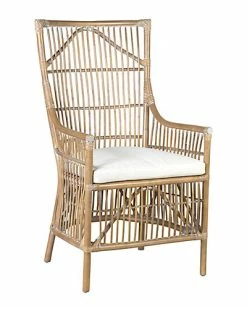 East At Main Winne Rattan Arm Chair Home