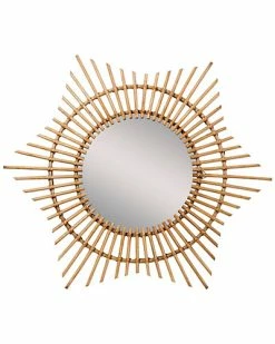 East At Main Alexis Rattan Mirror Home