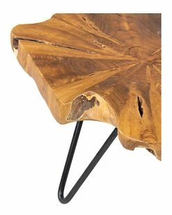 East At Main Misool 11in Live Edge Teak Riser Home -East at Main Sales Store 3050469370 RLLD 3