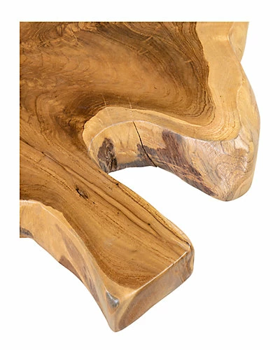 East At Main Misool 9in Live Edge Teak Riser Home 3 East At Main Misool 9in Live Edge Teak Riser Home - Image 3