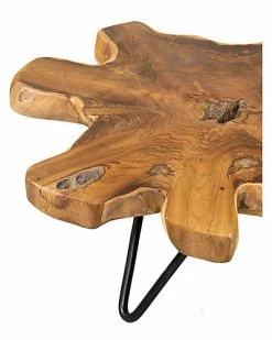 East At Main Misool 9in Live Edge Teak Riser Home 7 East At Main Misool 9in Live Edge Teak Riser Home -East at Main Sales Store 3050469371 RLLD 4