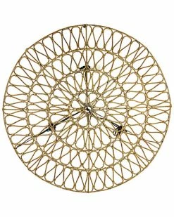 East At Main Sunnyvale Round Rattan Wall Light Home