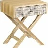 East At Main Lauren Acacia Side Table Home