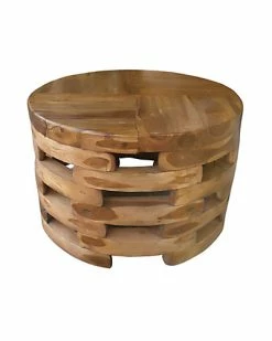 East At Main Open Slat Coffee Table Home