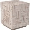 East At Main Avalon Teak Accent Table Home